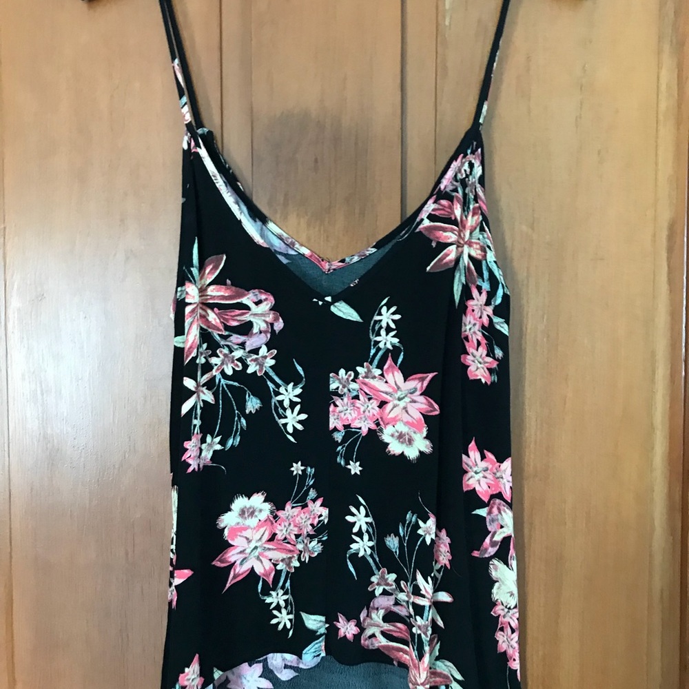 Floral tank top